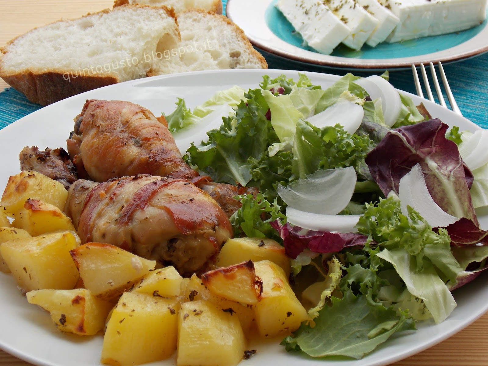 Pollo al bacon