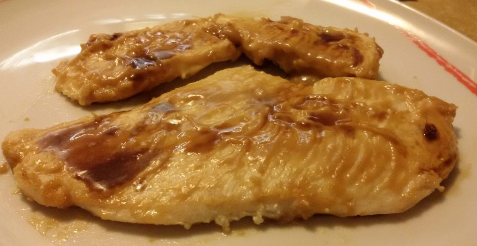 Pollo al burro di arachidi (da masterchef)