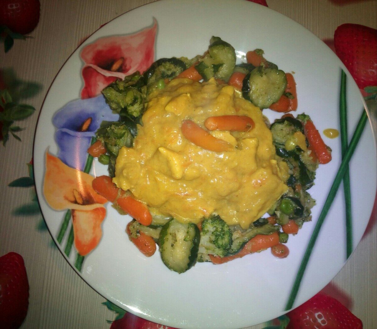 Pollo al curry con verdure miste – la cucina di mamma mary