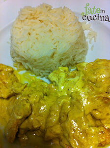 Pollo al curry