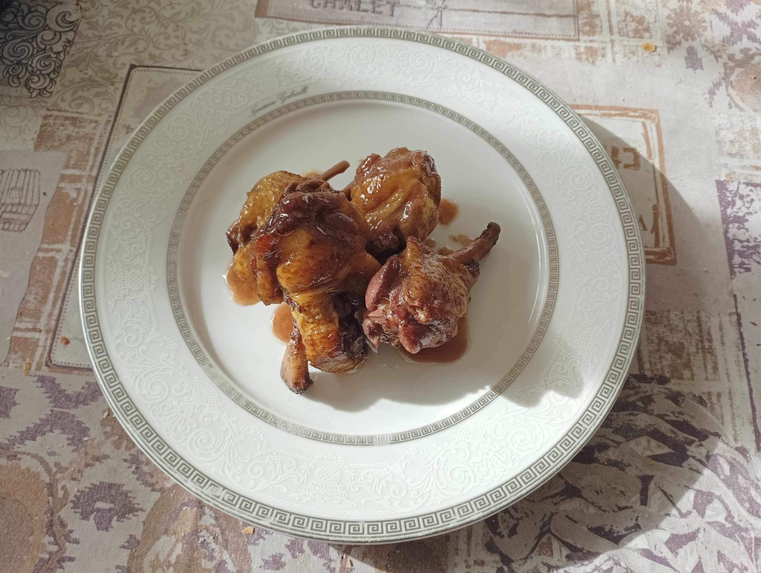 Pollo al lambrusco