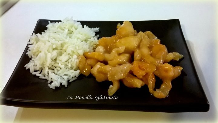 Pollo al limone con riso basmati