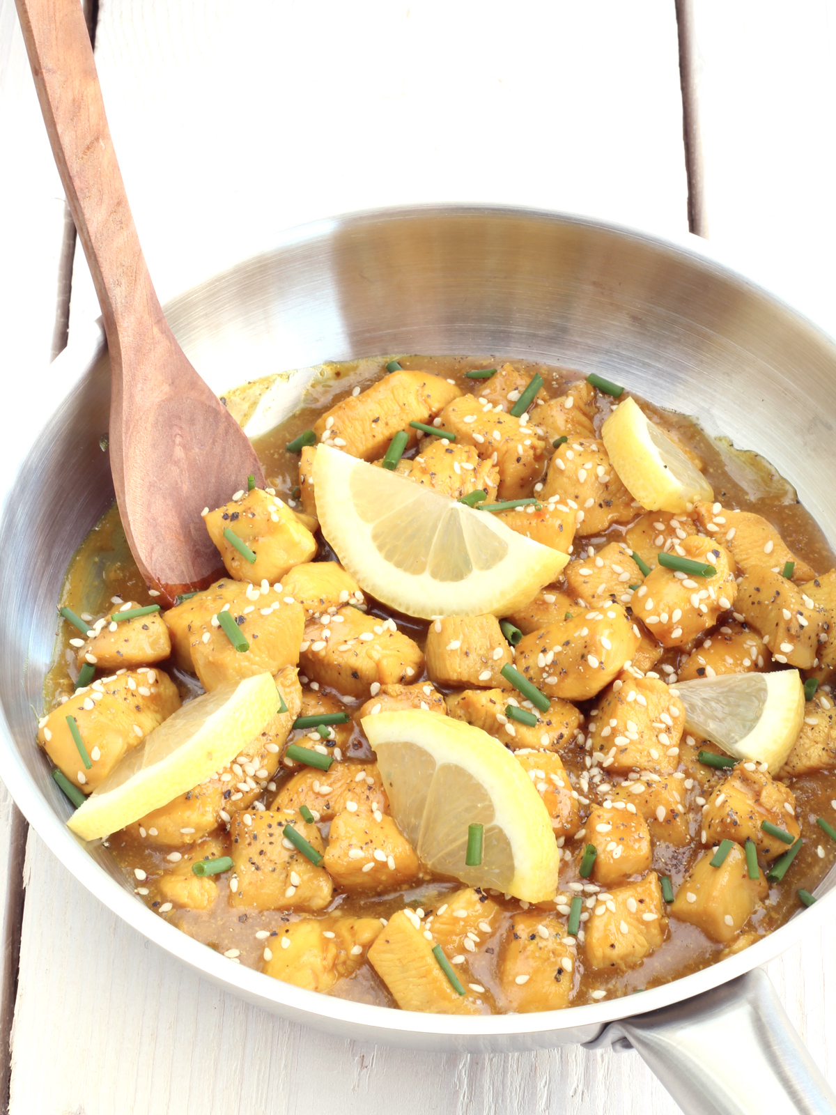 Pollo al miele e limone