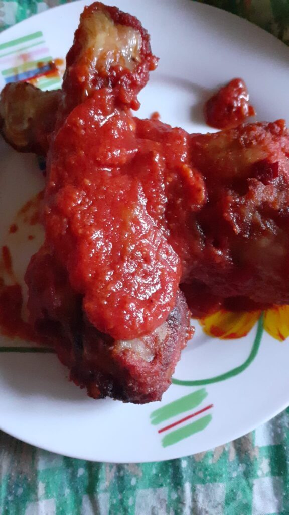 Pollo al pomodoro e basilico