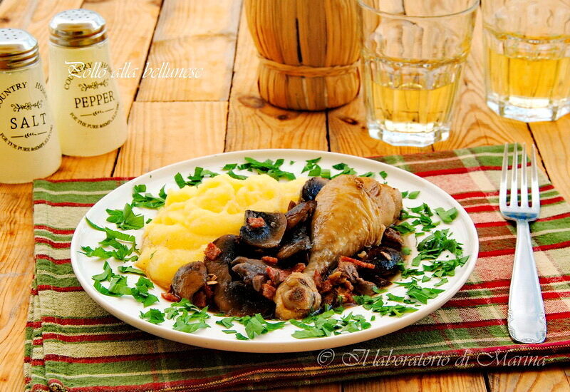 Pollo alla bellunese