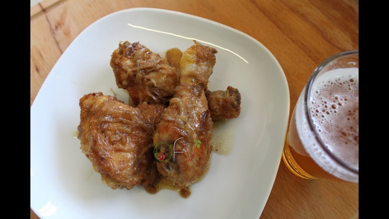 Pollo alla birra [videoricetta]