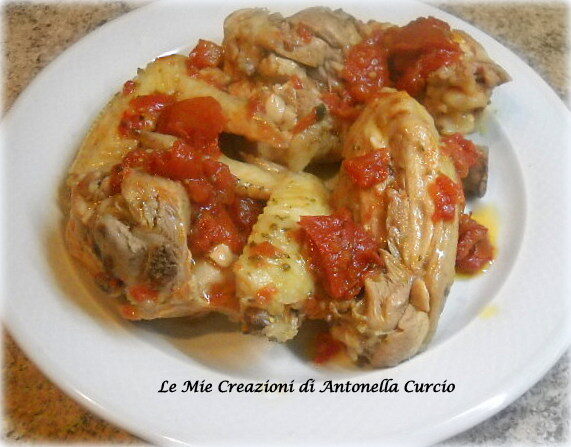 POLLO ALLA CACCIATORA