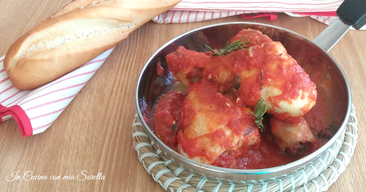 Pollo alla cacciatora – secondo piatto tradizionale