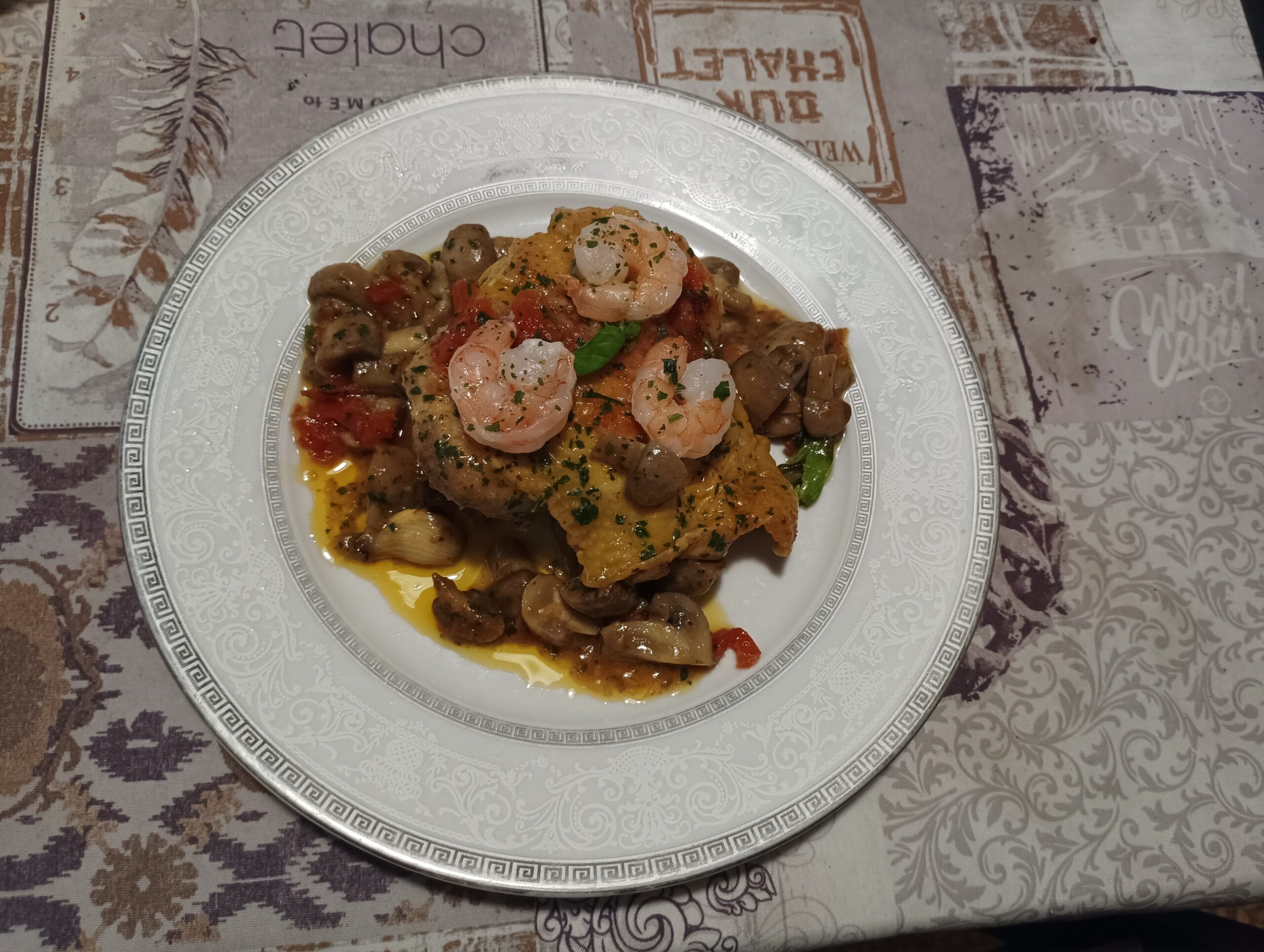 Pollo alla marengo