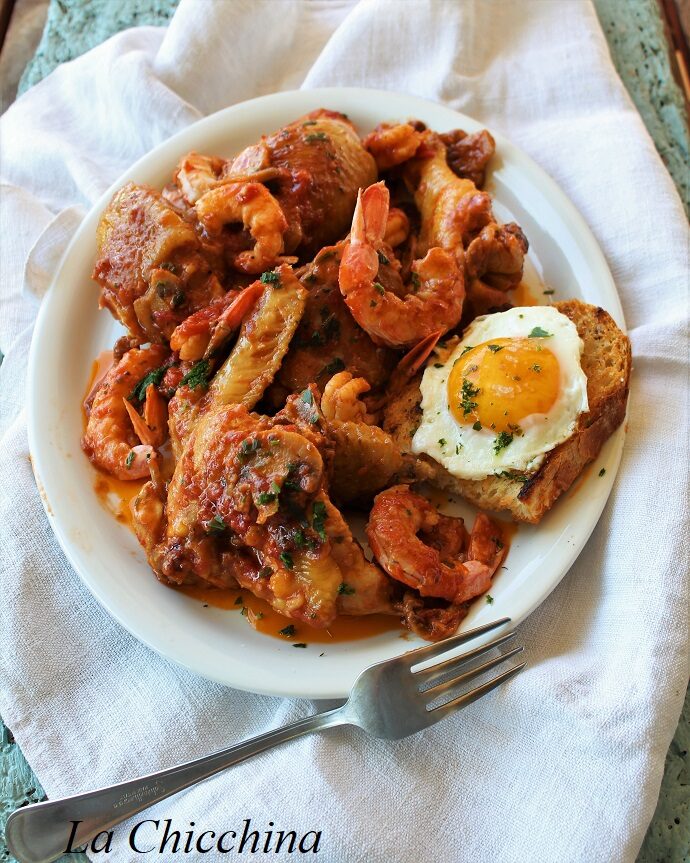 Pollo alla marengo