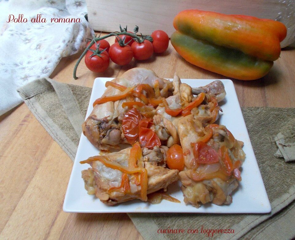 Pollo alla romana