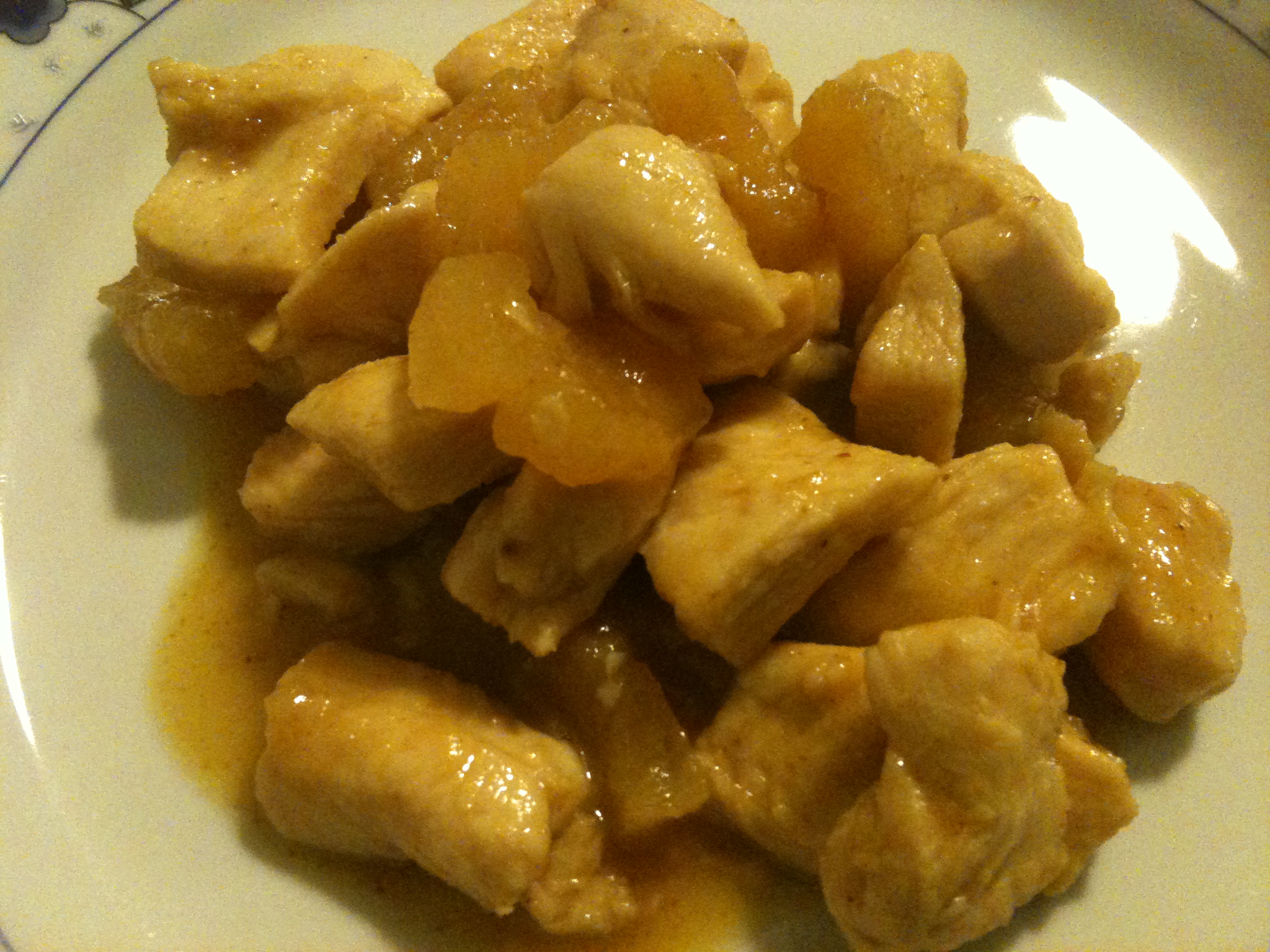 Pollo all’ananas | cucinare con il cuore