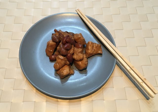 Pollo alle mandorle con companion moulinex