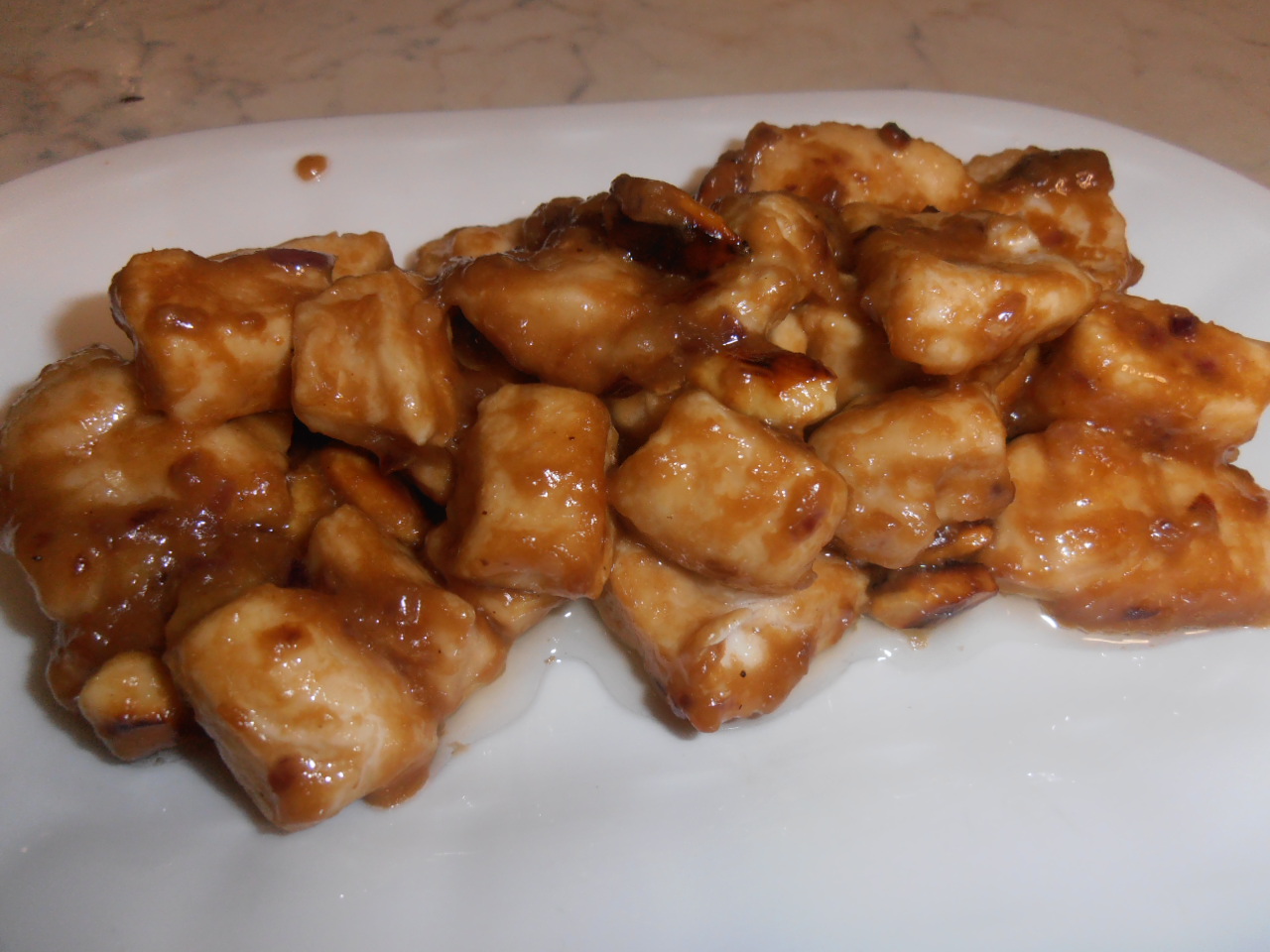 Pollo alle mandorle