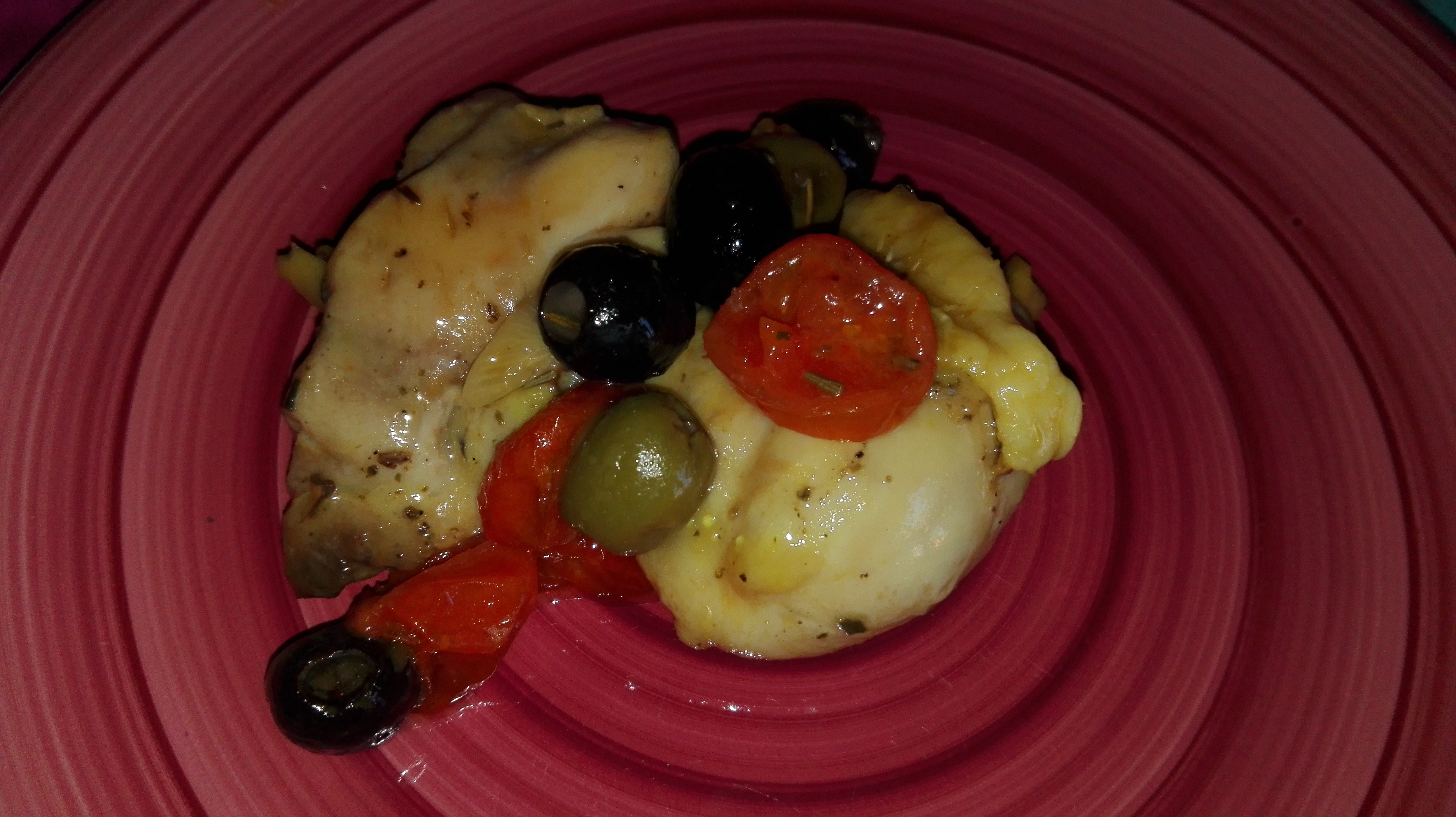 Pollo alle olive