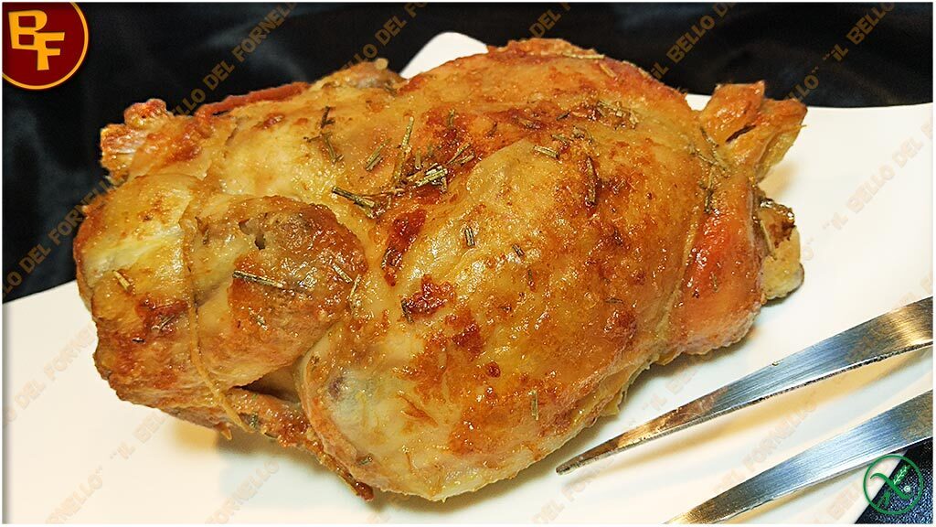 Pollo allo spiedo fatto in casa