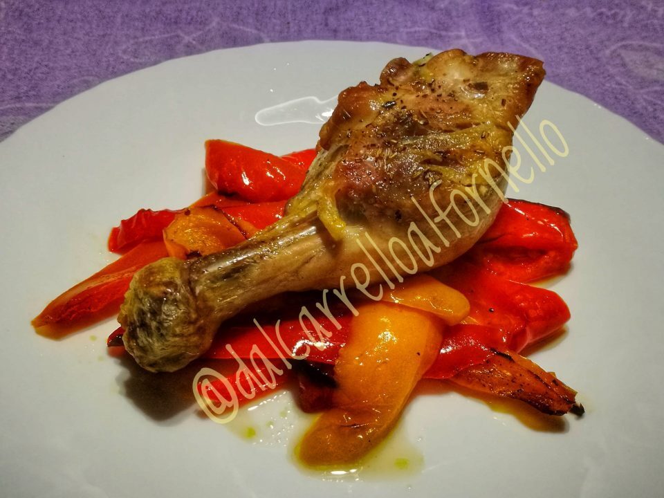 Pollo con i peperoni (light)