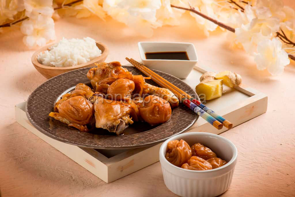 Pollo con umeboshi, una specialità tutta orientale