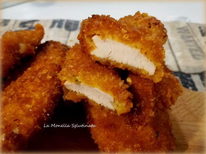 Pollo croccante con panatura di corn flakes