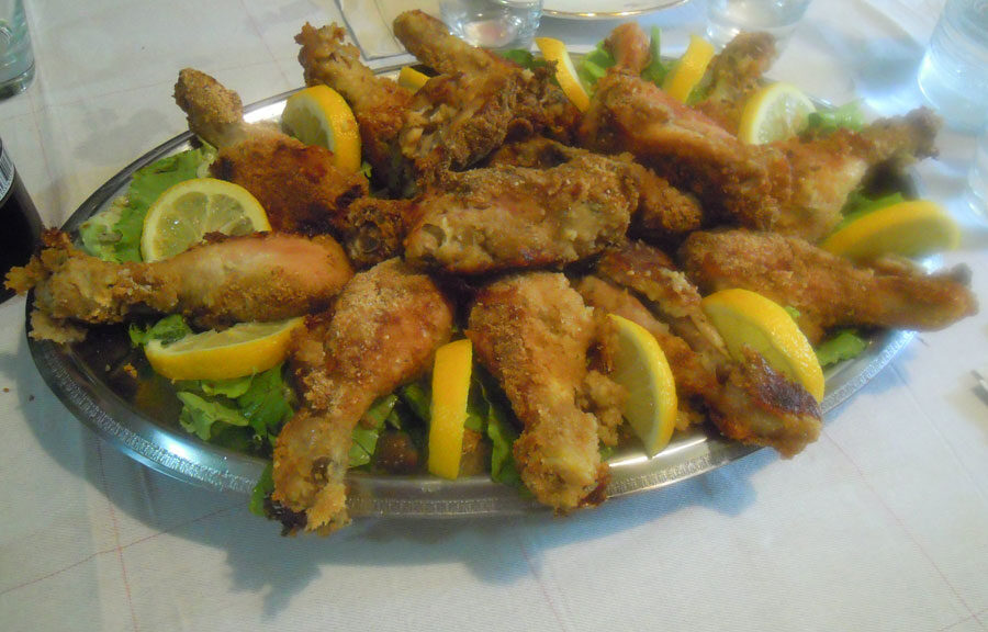 Pollo fritto alla toscana