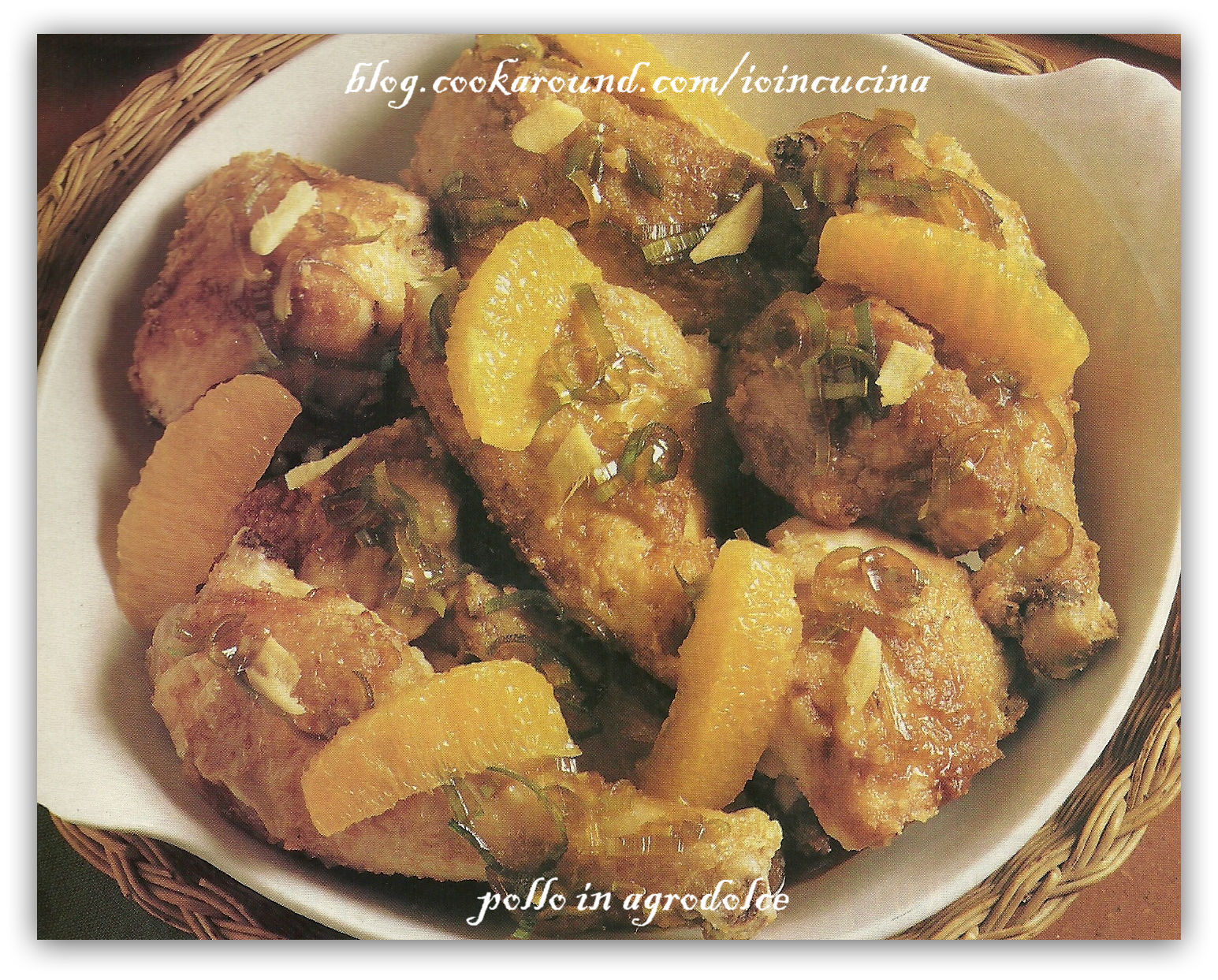 Pollo in agrodolce