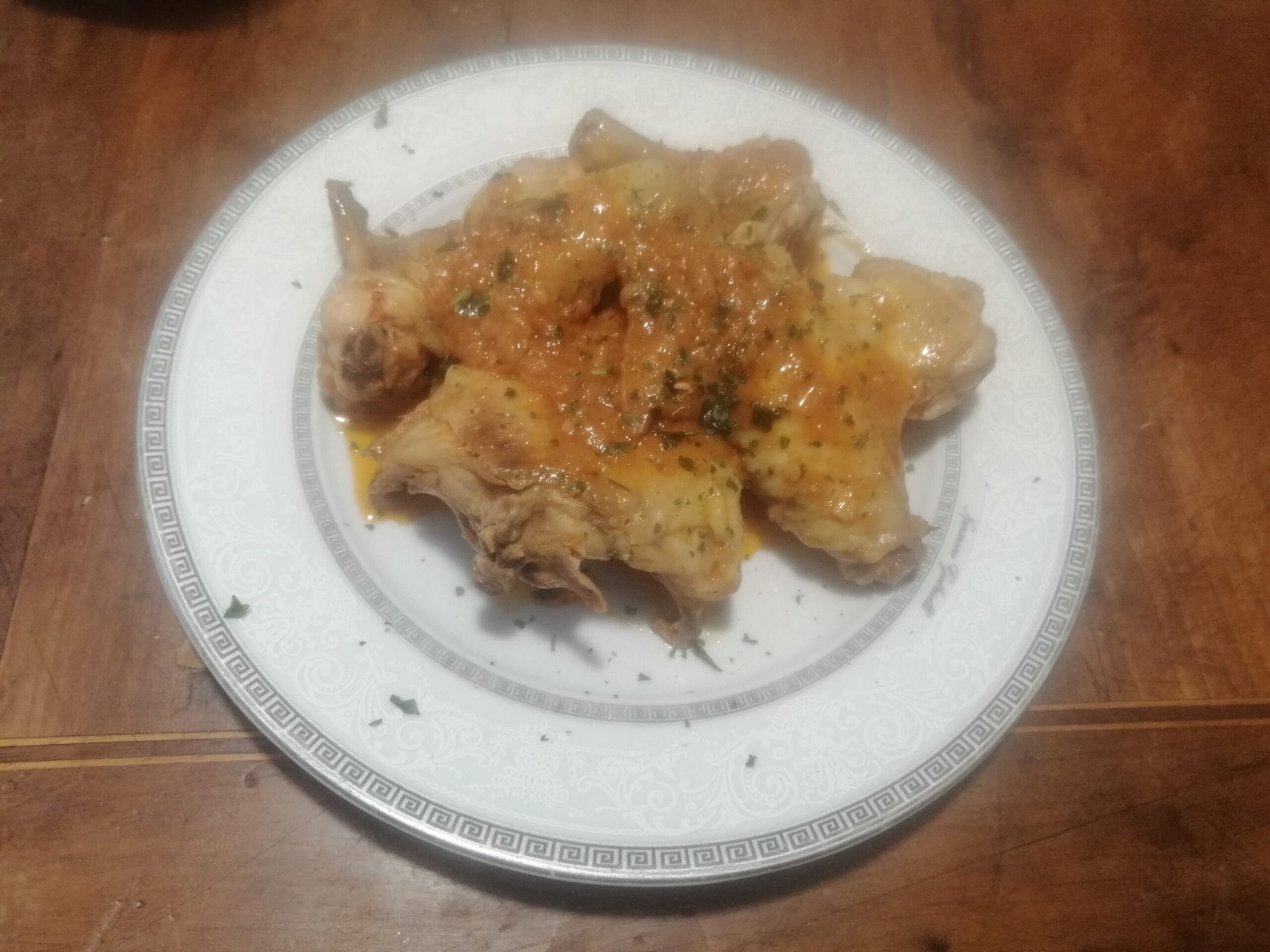 Pollo in potacchio