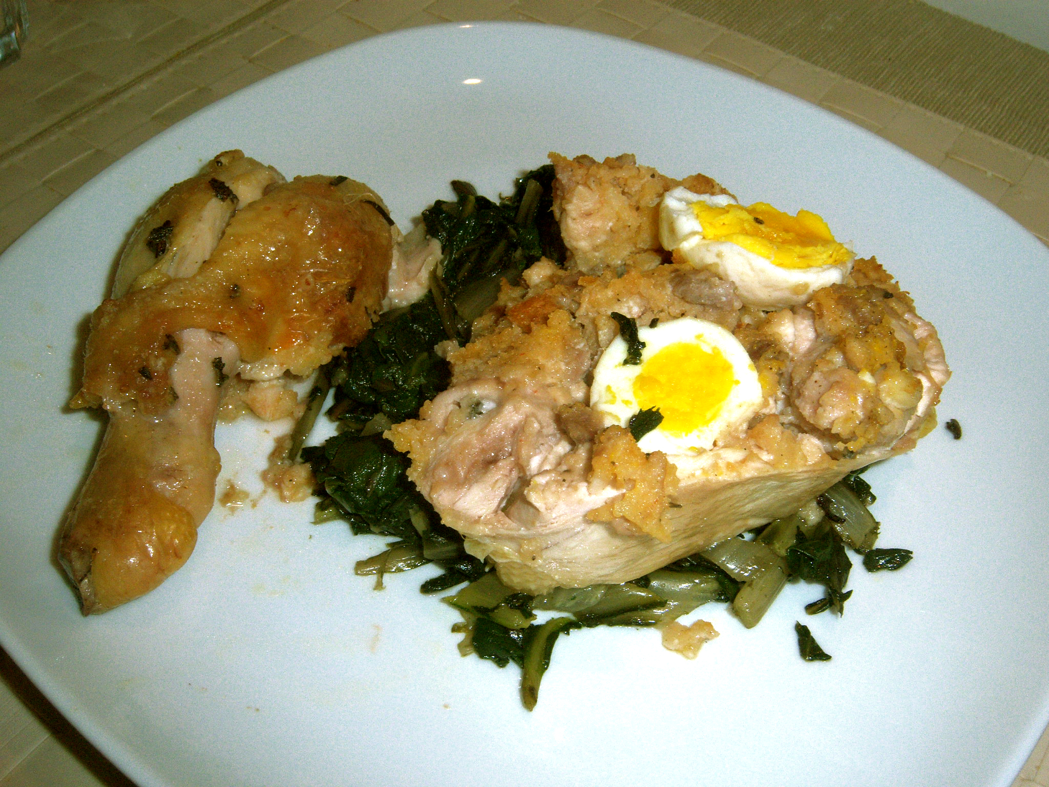 Pollo ripieno