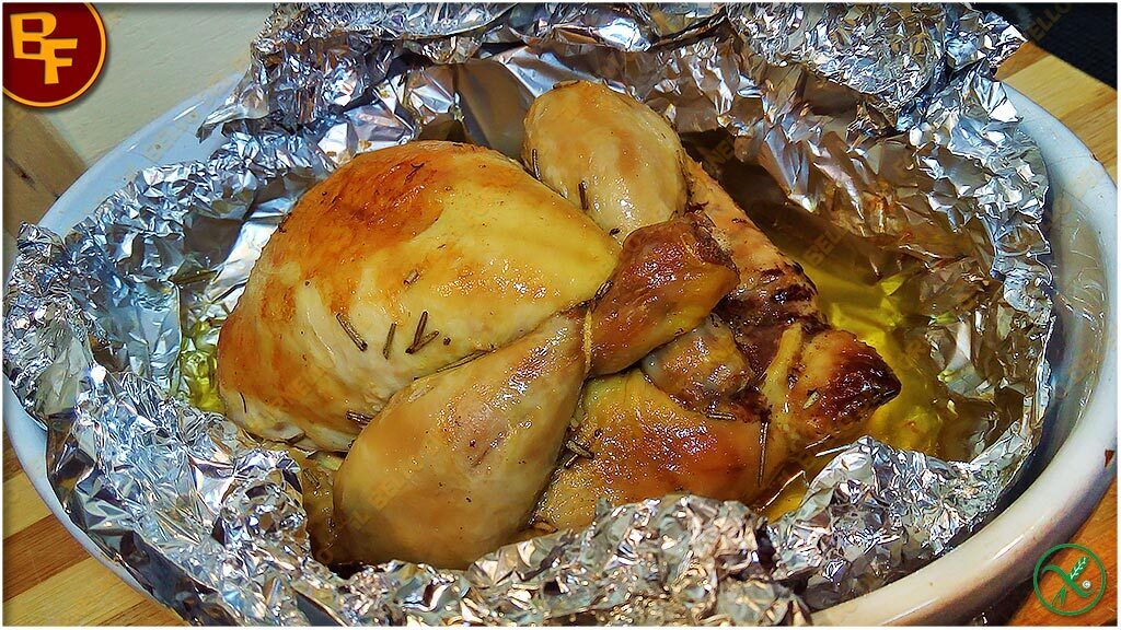 Pollo umido al cartoccio