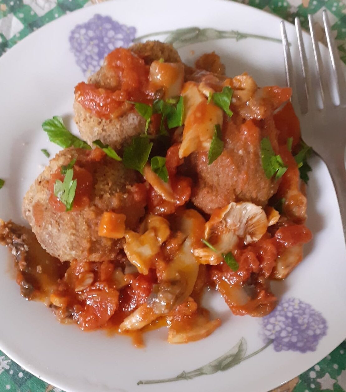 Polpette ai funghi