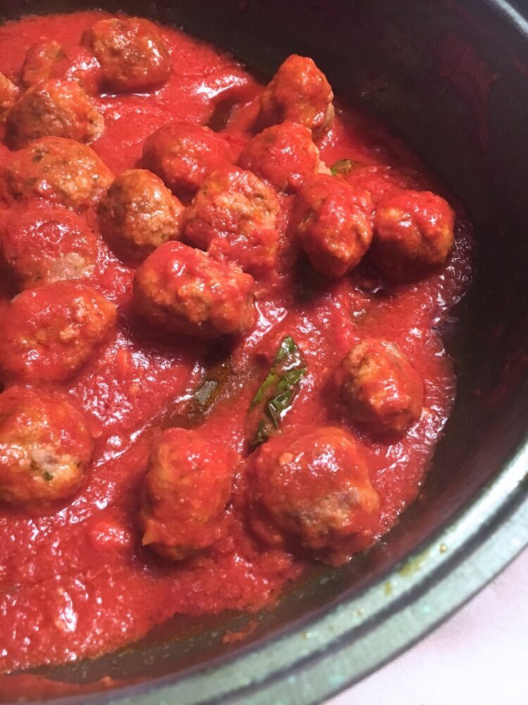 Polpette al pomodoro e zenzero