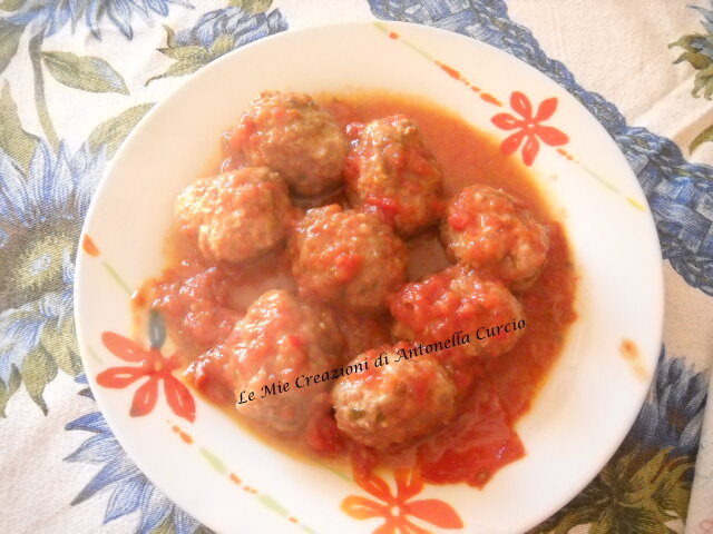 POLPETTE AL POMODORO