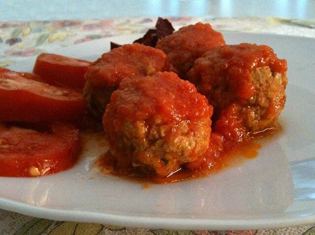 Polpette al pomodoro