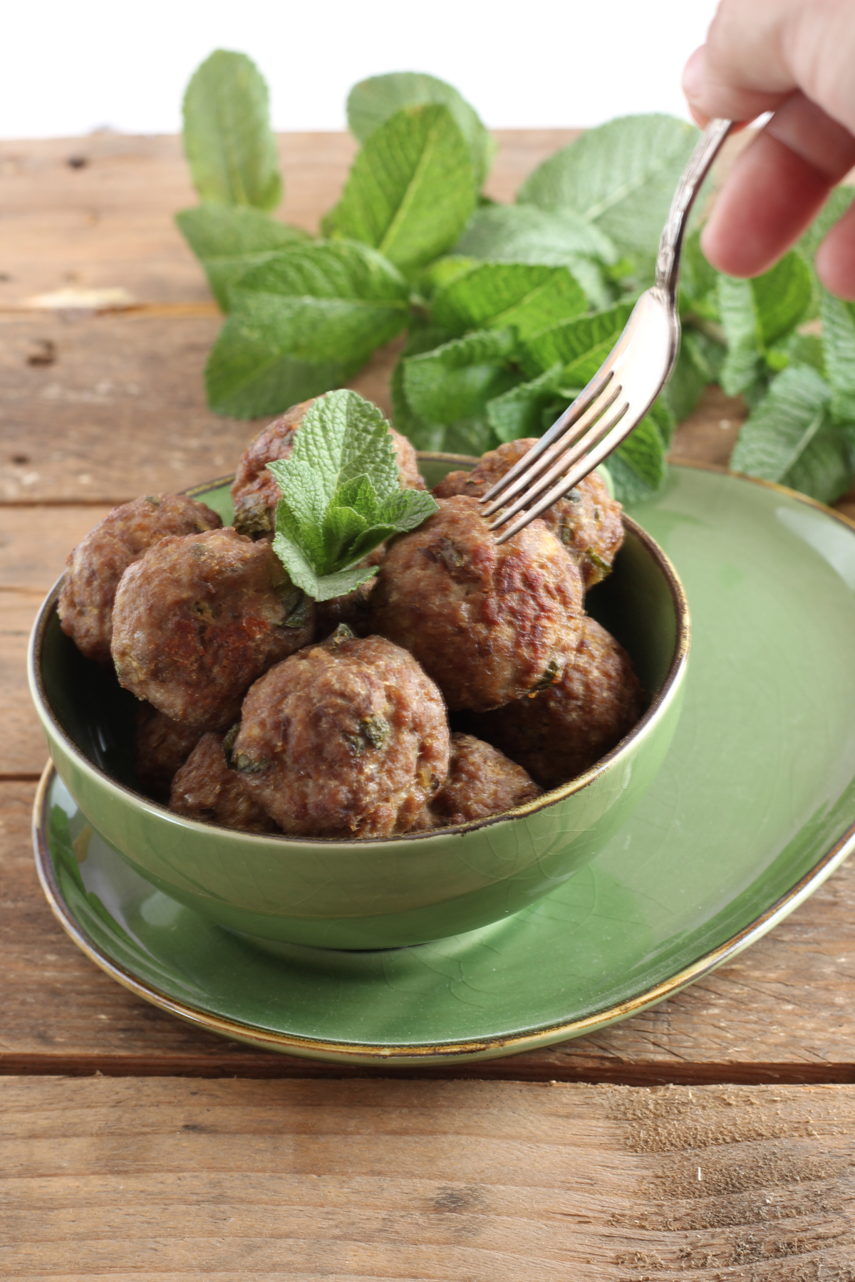 Polpette alla menta e cumino