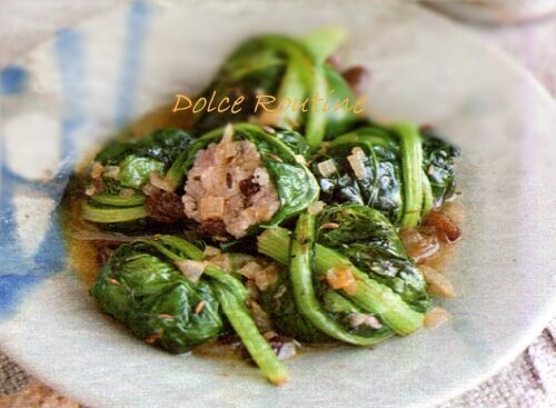 Polpette con erbette pasticciate
