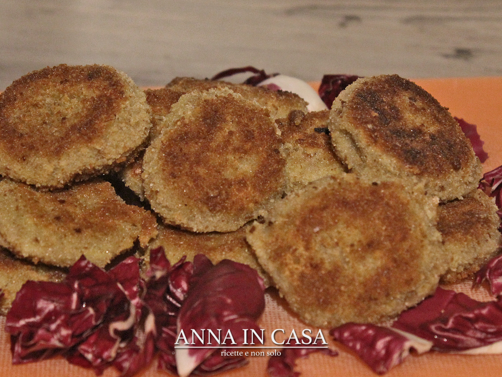 Polpette con radicchio rosso
