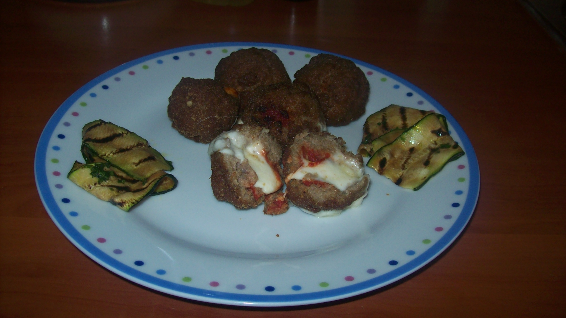 Polpette con sorpresa