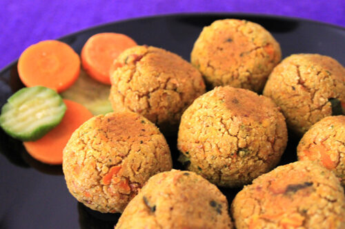Polpette con verdure