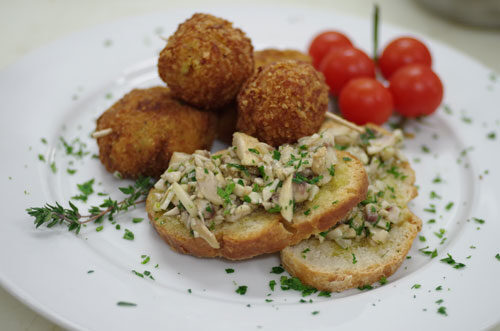 Polpette con verdure