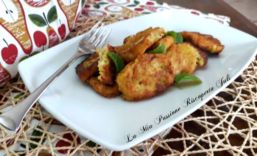Polpette con zucchina bianca siciliana