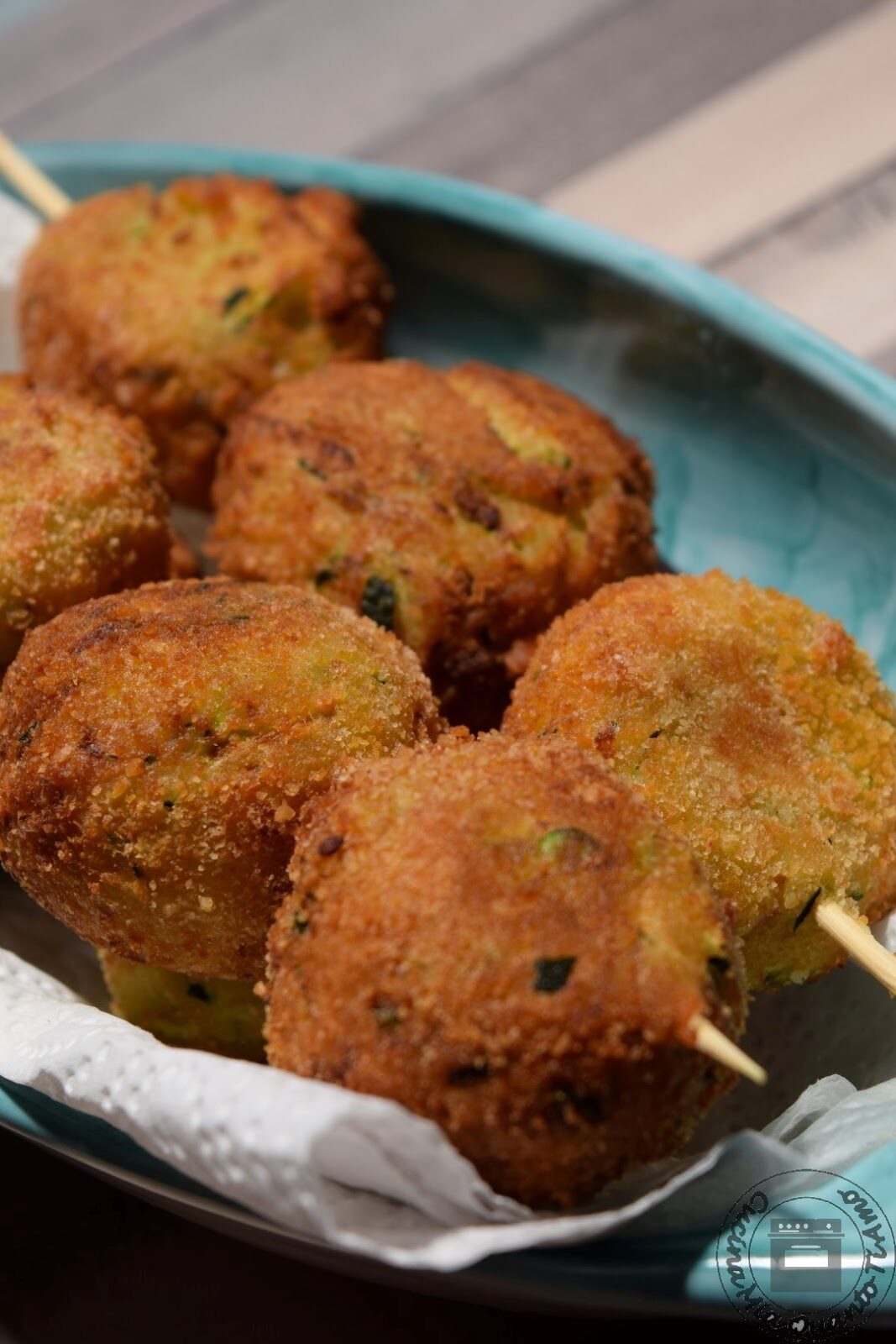 Polpette con zucchine crude