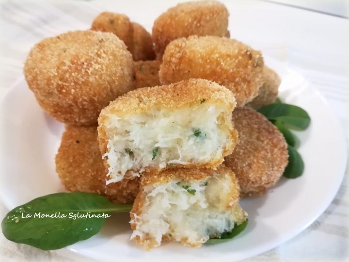 Polpette di baccal e patate al profumo di limone