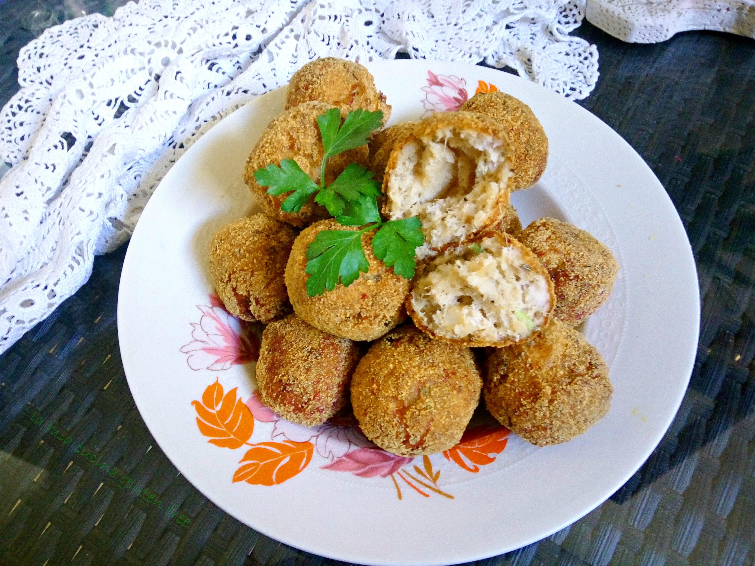 Polpette di baccalà senza glutine