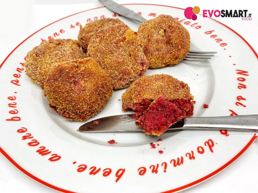 Polpette di barbabietola croccanti