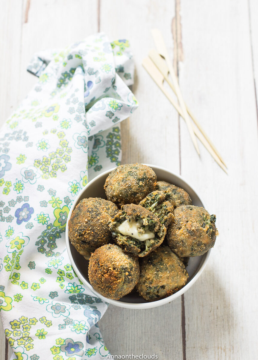 Polpette di bietola con cuore filante ( ricetta vegetariana )