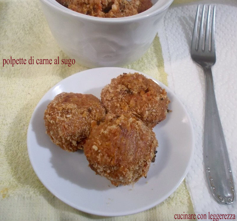 Polpette di carne al sugo
