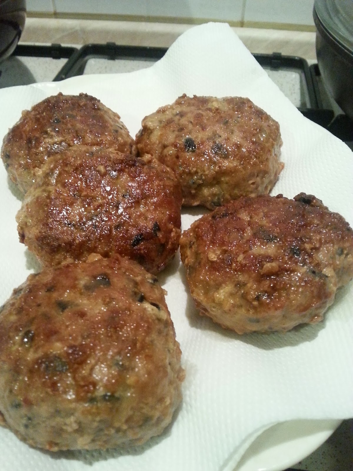 Polpette di carne e olive nere…