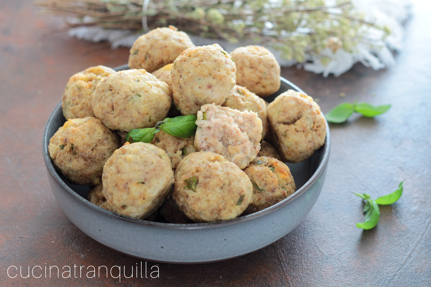 Polpette di carne e ricotta
