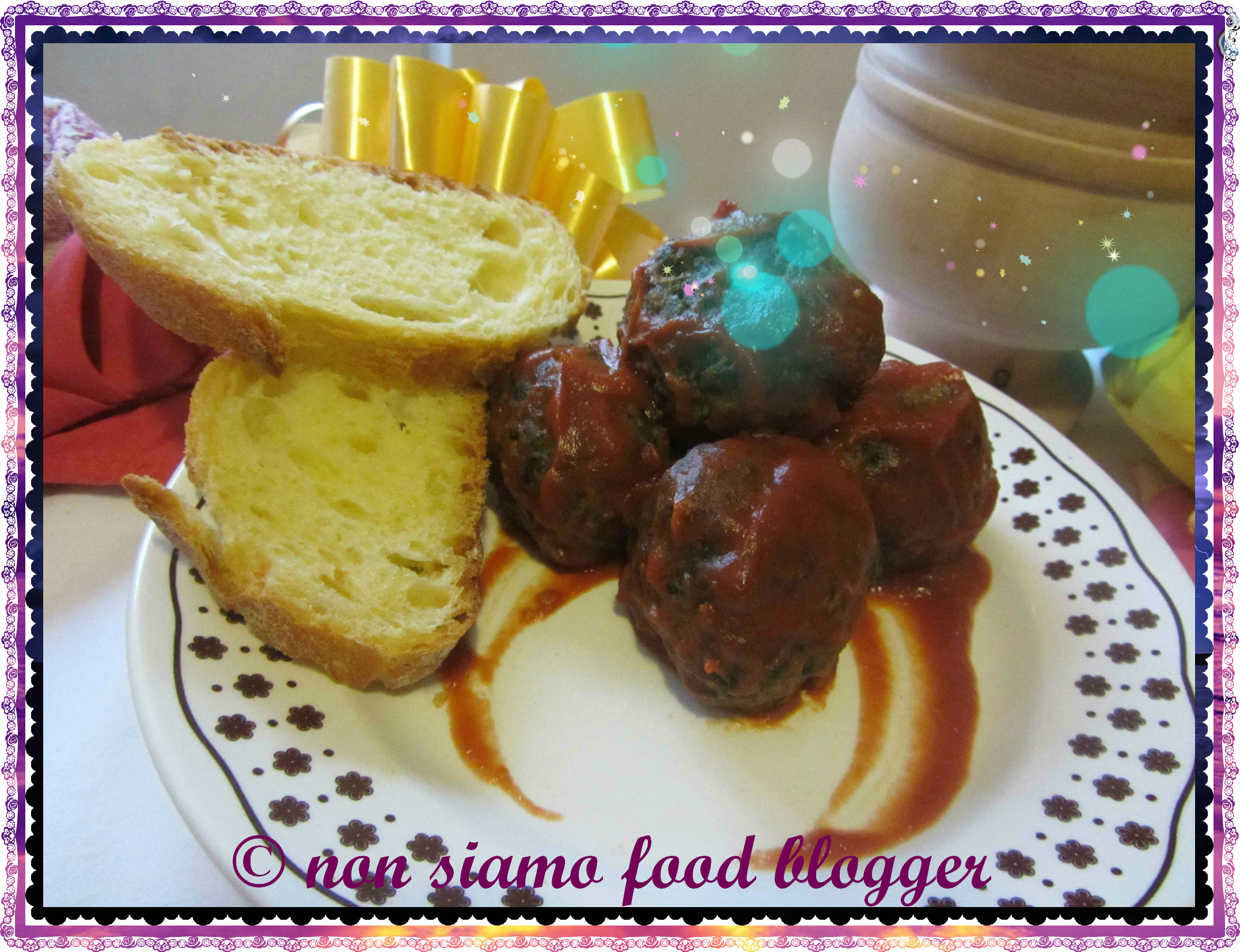 Polpette di carne e spinaci