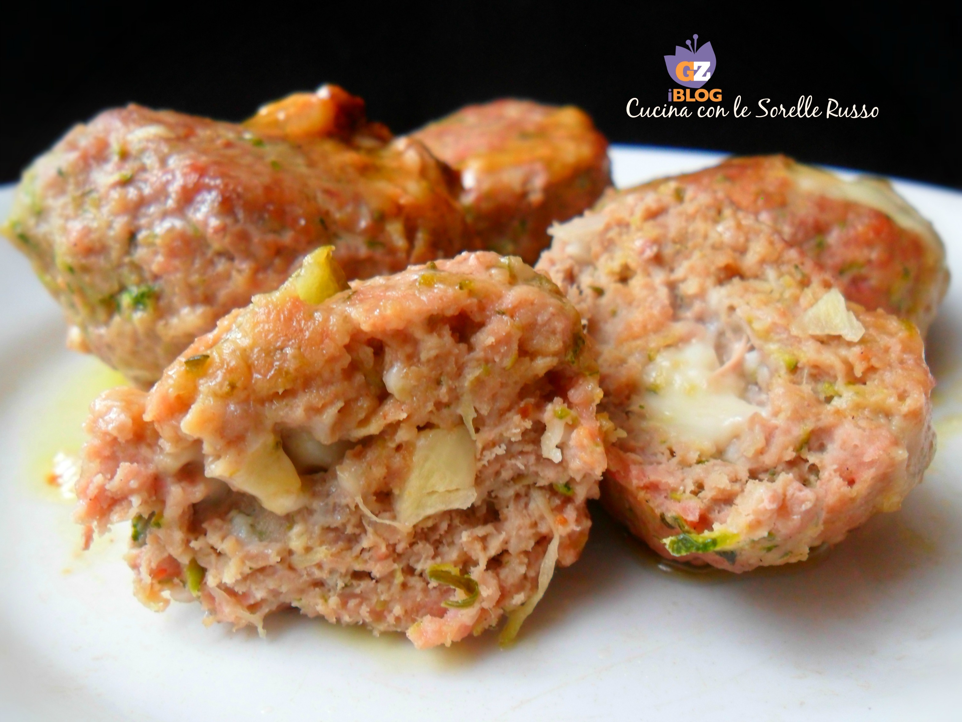 Polpette di carne e zucchine al forno senza uova