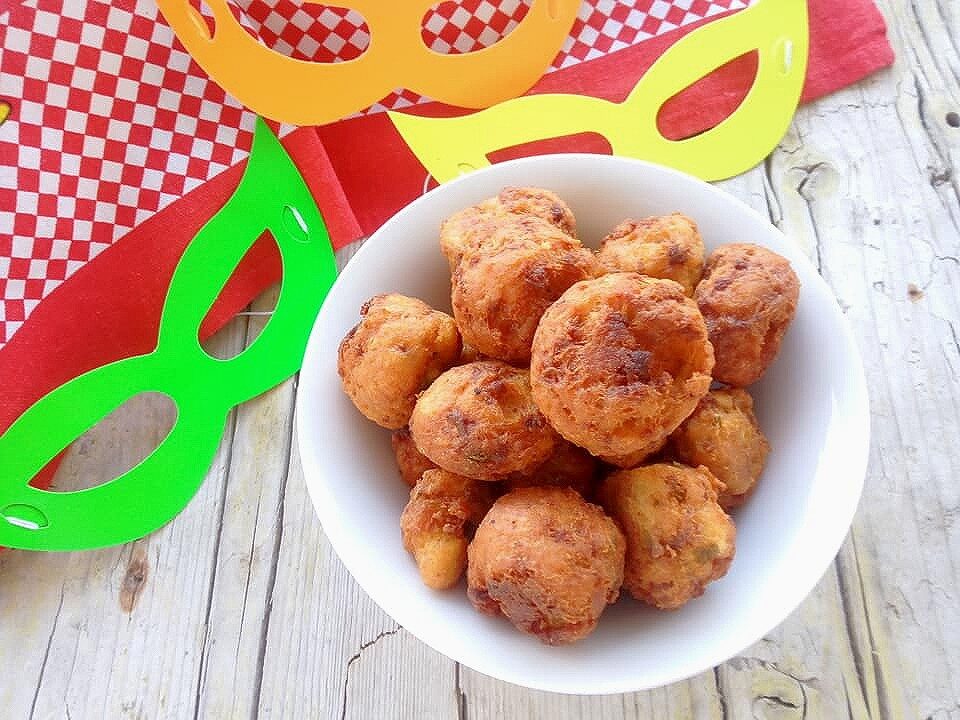 Polpette di carnevale senza glutine